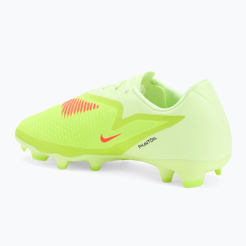 Vyriški futbolo bateliai Nike Phantom 6 Low Academy FG/MG Hyper Crimson/Limelight/Black 3