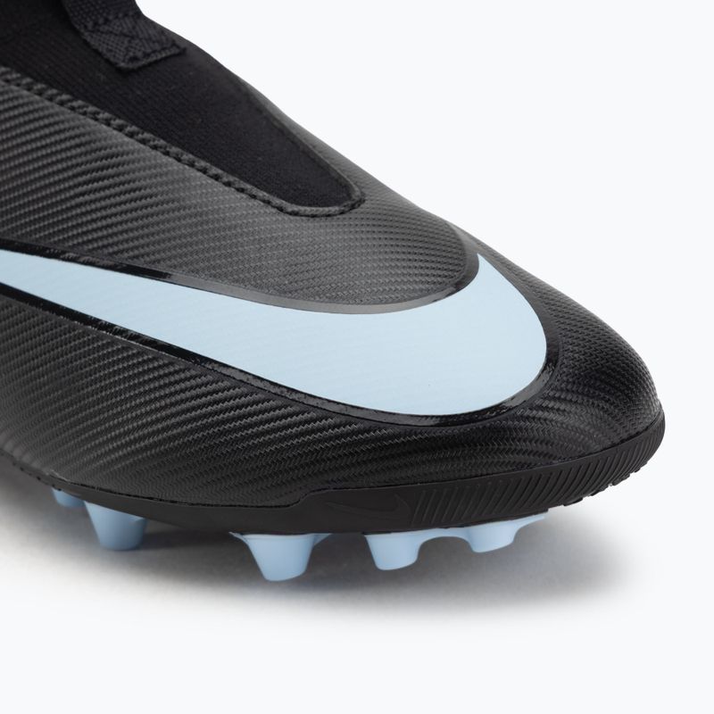 Vaikiški futbolo bateliai Nike Mercurial Superfly 10 Academy AG black/ice blue 7