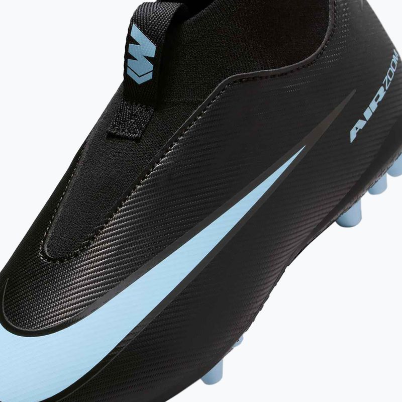 Vaikiški futbolo bateliai Nike Mercurial Superfly 10 Academy AG black/ice blue 8