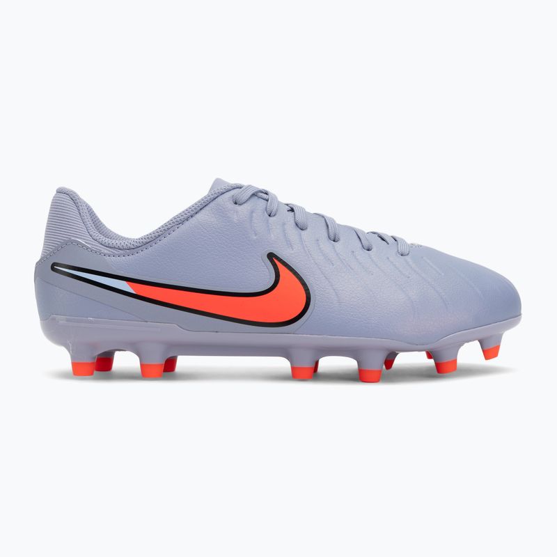 Nike Tiempo Legend 10 Academy FG/MG blue eclipse/black vaikų futbolo bateliai 2