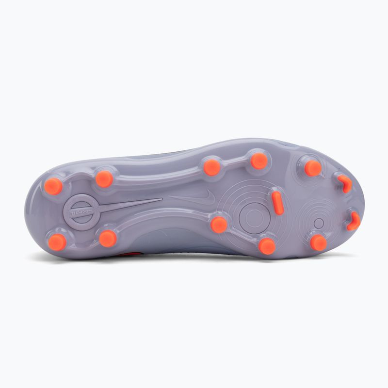 Nike Tiempo Legend 10 Academy FG/MG blue eclipse/black vaikų futbolo bateliai 4