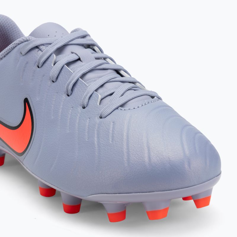 Nike Tiempo Legend 10 Academy FG/MG blue eclipse/black vaikų futbolo bateliai 7