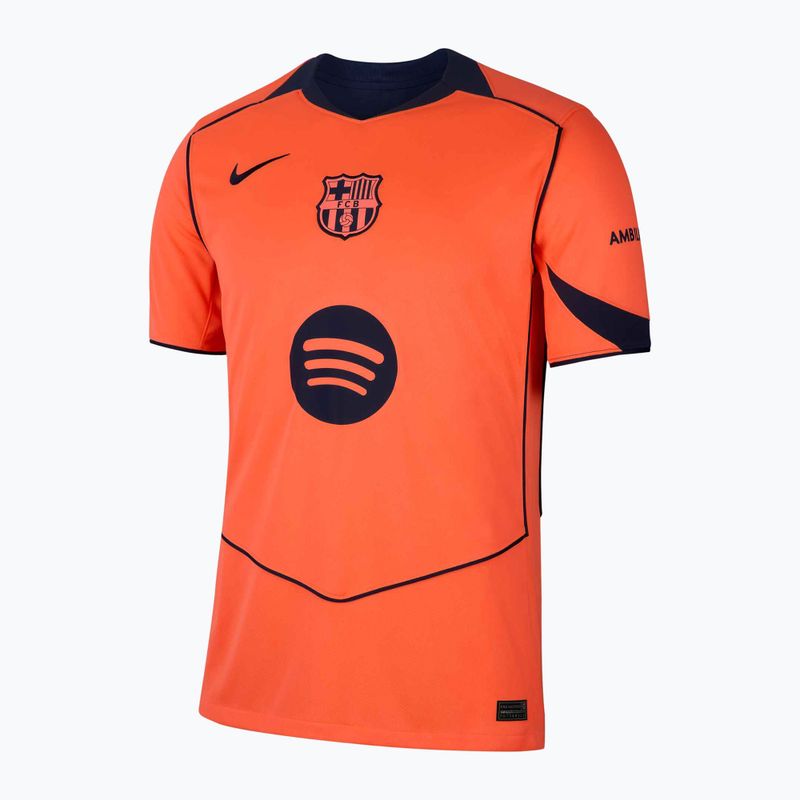 Vyriški futbolo marškinėliai Nike FC Barcelona 2025/26 Stadium Third bright mango/midnight navy/midnight navy 7