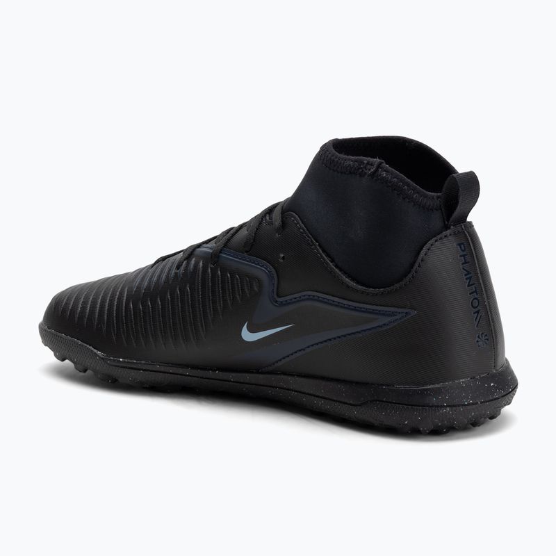 Vaikiški futbolo bateliai "Nike Phantom 6 High Club Jr TF" juodi/juodi 3