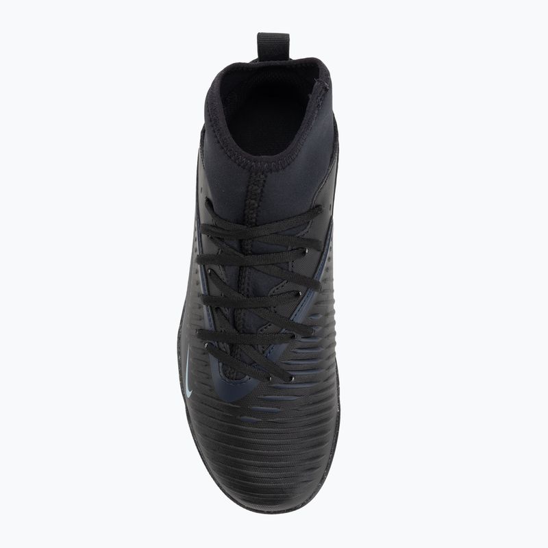 Vaikiški futbolo bateliai "Nike Phantom 6 High Club Jr TF" juodi/juodi 5