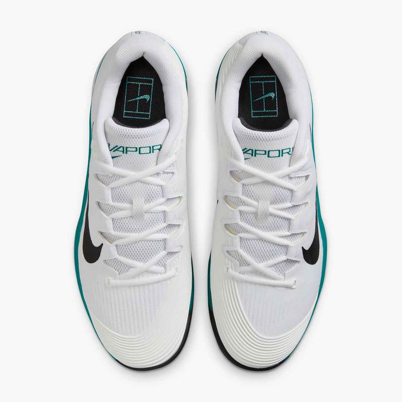 Vyriški teniso batai Nike Vapor 12 white / black / radiant emerald 14