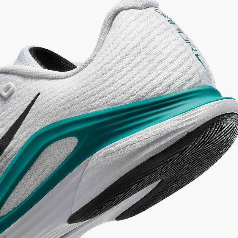 Vyriški teniso batai Nike Vapor 12 white / black / radiant emerald 16