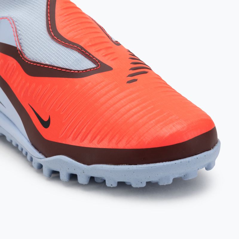 Nike Phantom 6 High Academy TF vaikų futbolo bateliai royal tint/bright crimson/black 7