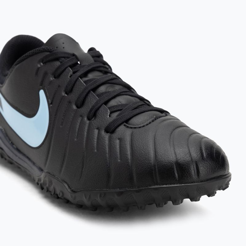 Nike Tiempo Legend 10 Academy TF vaikų futbolo bateliai juoda/juoda 7