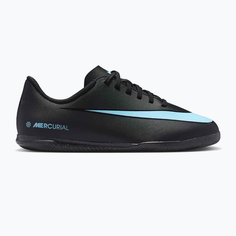 Vaikiški futbolo bateliai Nike Mercurial Vapor 16 Club IC black/ice blue 8