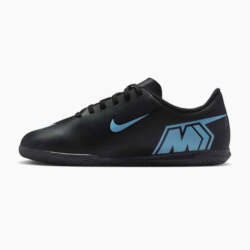 Vaikiški futbolo bateliai Nike Mercurial Vapor 16 Club IC black/ice blue 9