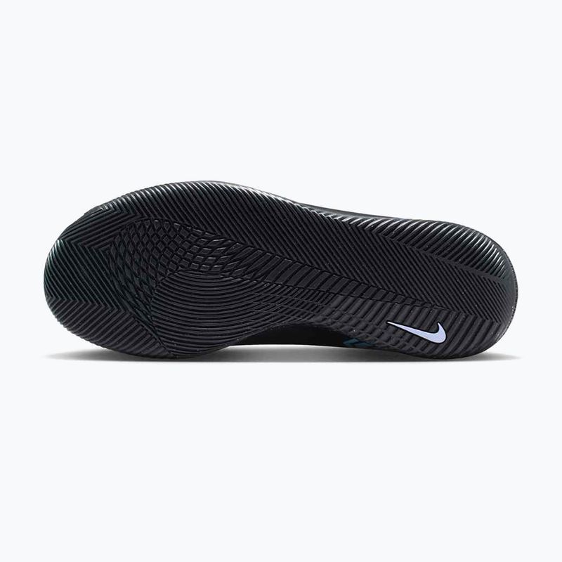 Vaikiški futbolo bateliai Nike Mercurial Vapor 16 Club IC black/ice blue 12