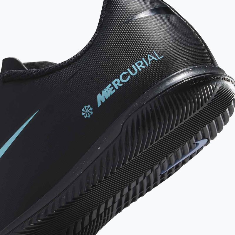 Vaikiški futbolo bateliai Nike Mercurial Vapor 16 Club IC black/ice blue 15
