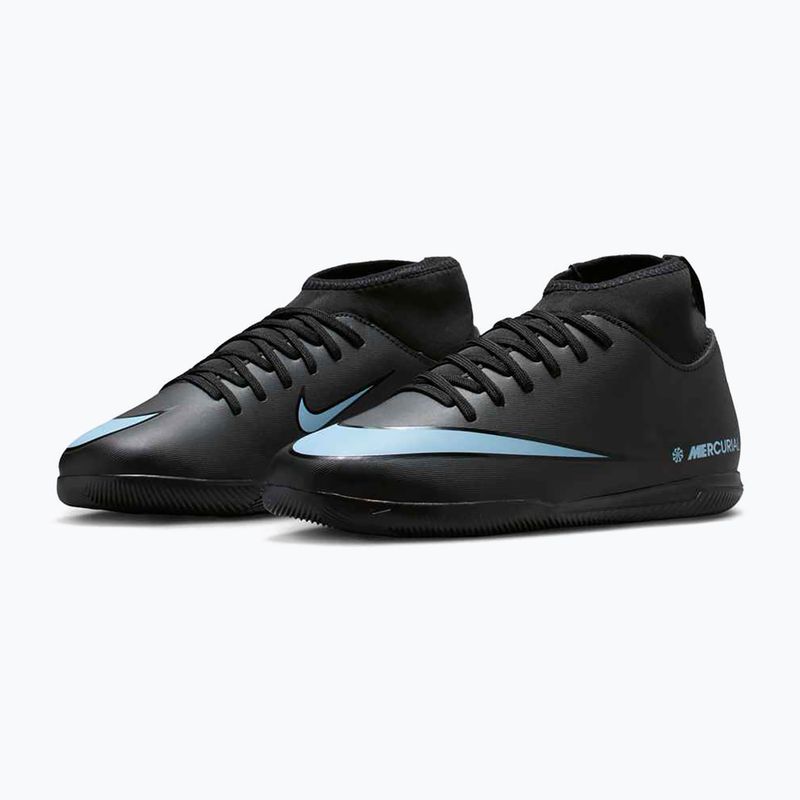 Vaikiški futbolo bateliai "Nike Mercurial Superfly 10 Club" juodi/lediniai mėlyni 10