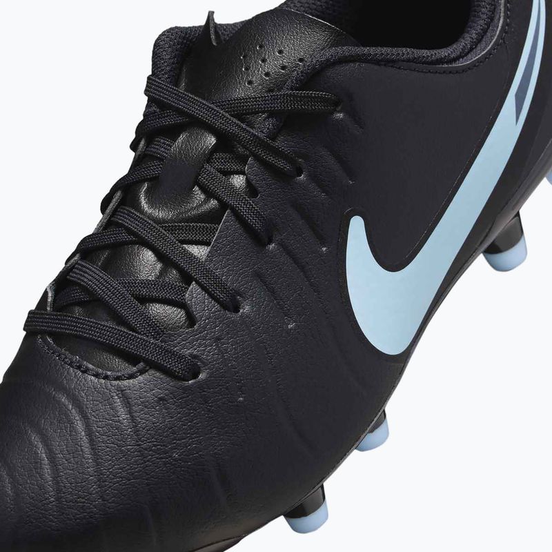 Vaikiški futbolo bateliai Nike Tiempo Legend 10 Academy FG/MG black/black 14