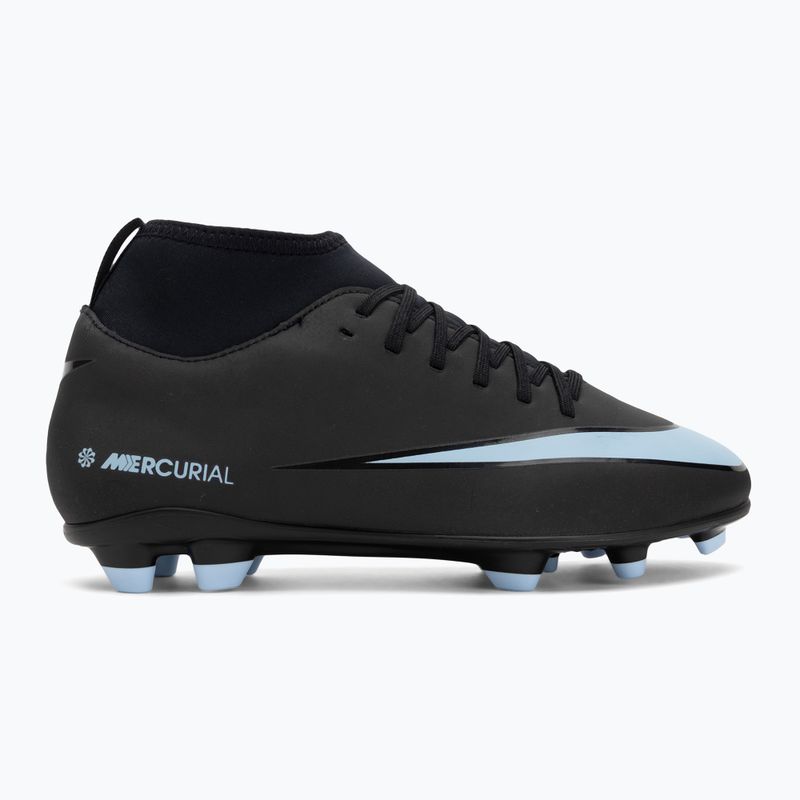 Vaikiški futbolo bateliai Nike Mercurial Superfly 10 Club FG/MG black/ice blue 2