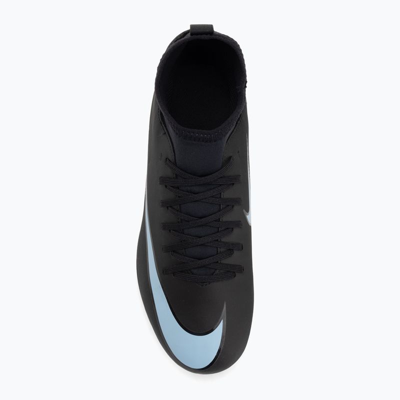 Vaikiški futbolo bateliai Nike Mercurial Superfly 10 Club FG/MG black/ice blue 5