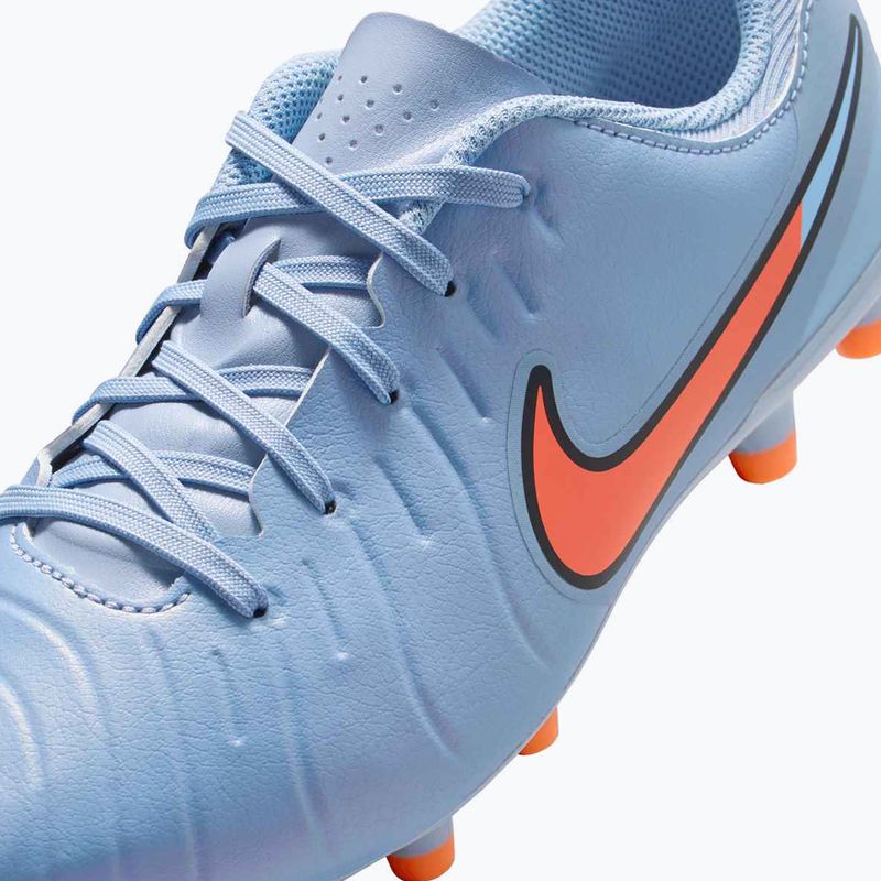 Nike Tiempo Legend 10 Academy FG/MG blue eclipse/black vaikų futbolo bateliai 7
