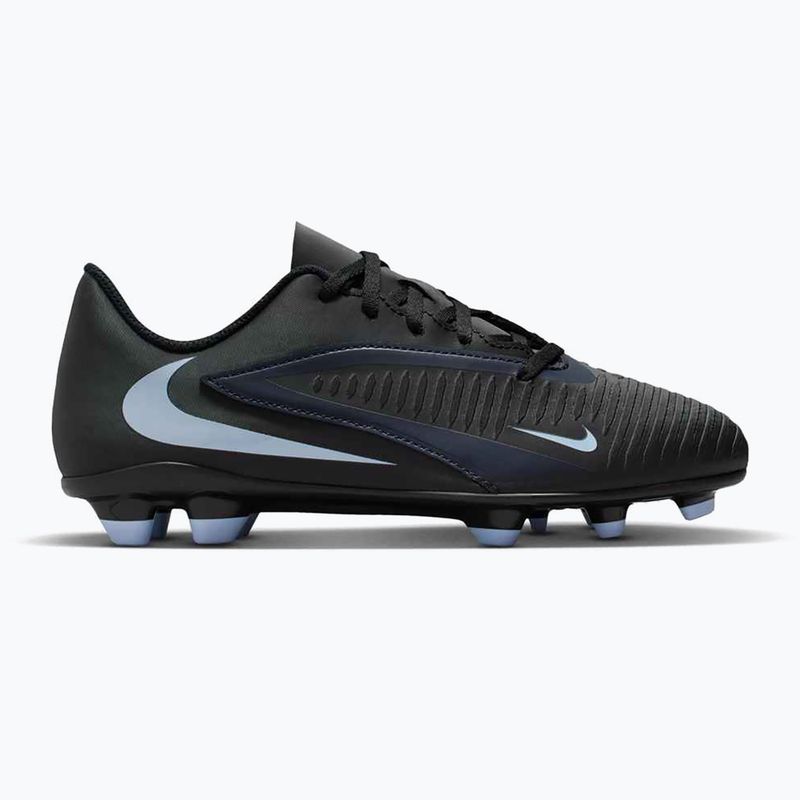 "Nike Phantom 6 Low Club MG" juodos/juodos spalvos vaikiški futbolo bateliai