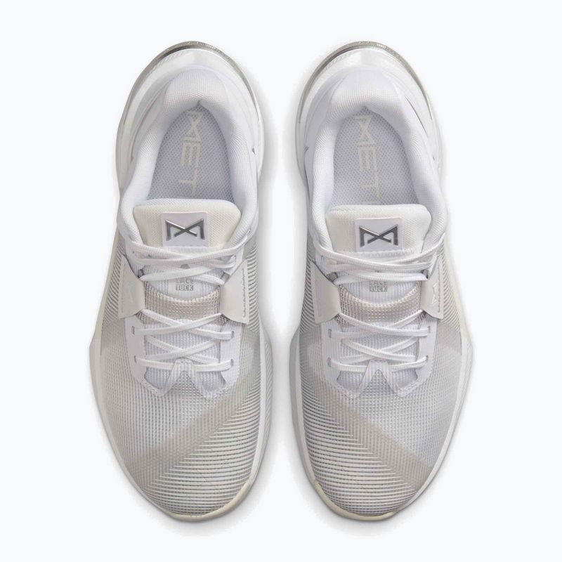 Moteriški treniruočių batai Nike Metcon 10 white/platinum tint/metallic silver 14