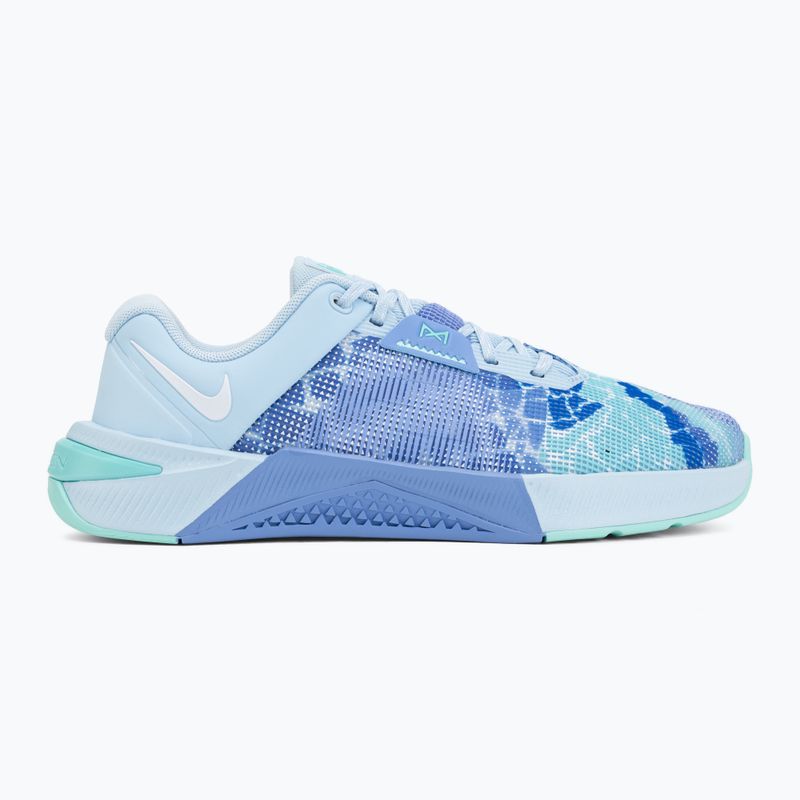 Moteriški treniruočių batai Nike Metcon 10 AMP ice blue/royal pulse/racer blue/white 2