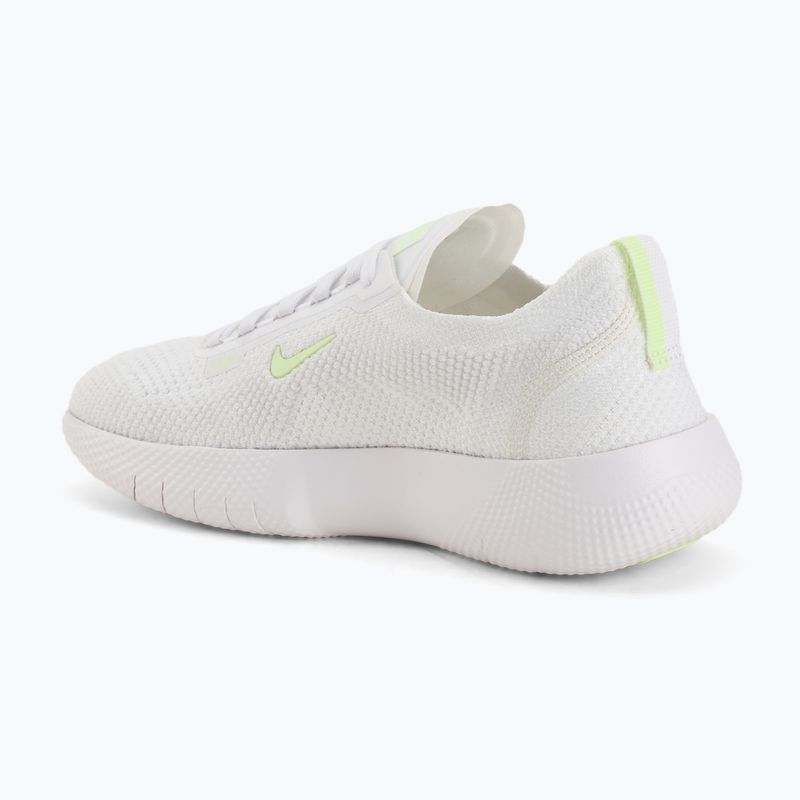 Nike Free 2025 white/barely volt/platinum tint moterų treniruočių bateliai 3