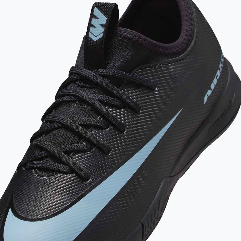 Vaikiški futbolo bateliai Nike Mercurial Vapor 16 Academy IC black/ice blue 8