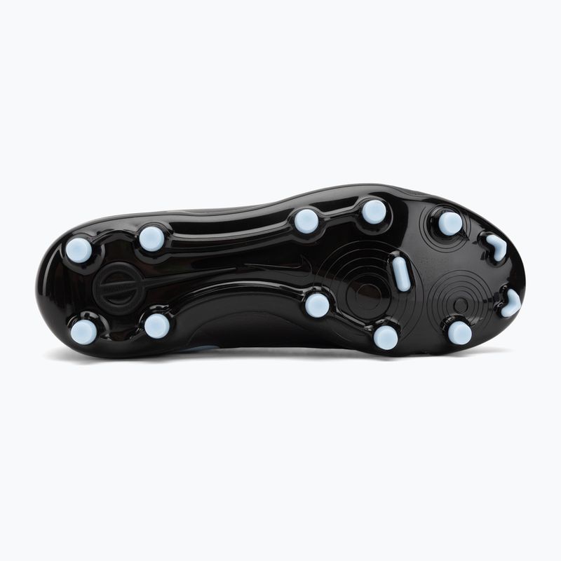 Nike Tiempo Legend 10 Club FG/MG juoda/juoda vaikiški futbolo bateliai 4