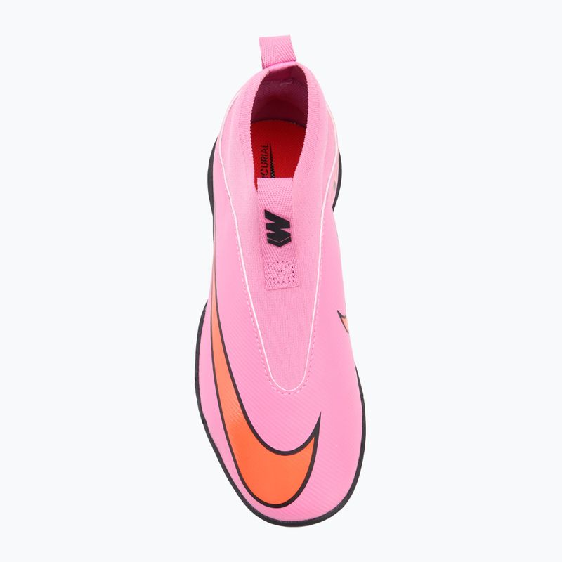 Vaikiški futbolo bateliai Nike Mercurial Superfly 10 Academy IC magic flamingo/black/total crimson 5