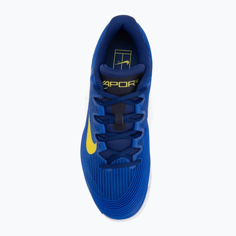 Vyriški teniso batai Nike Vapor 12 racer blue / lightening / deep royal blue 5