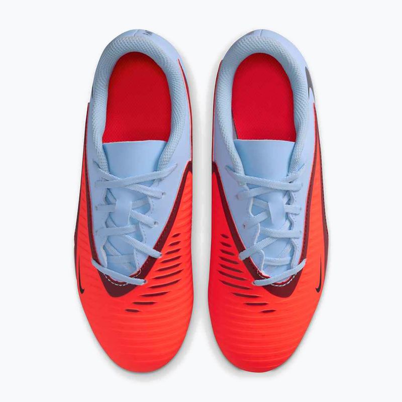 Nike Phantom 6 Low Club MG royal tint/bright crimson/black vaikiški futbolo bateliai 6