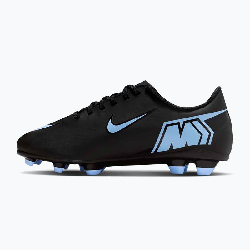 Vaikiški futbolo bateliai Nike Mercurial Vapor 16 Club FG/MG black/ice blue 9