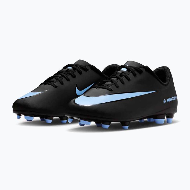 Vaikiški futbolo bateliai Nike Mercurial Vapor 16 Club FG/MG black/ice blue 10