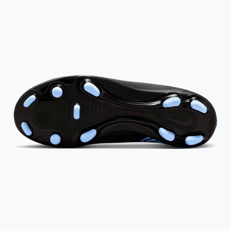 Vaikiški futbolo bateliai Nike Mercurial Vapor 16 Club FG/MG black/ice blue 12