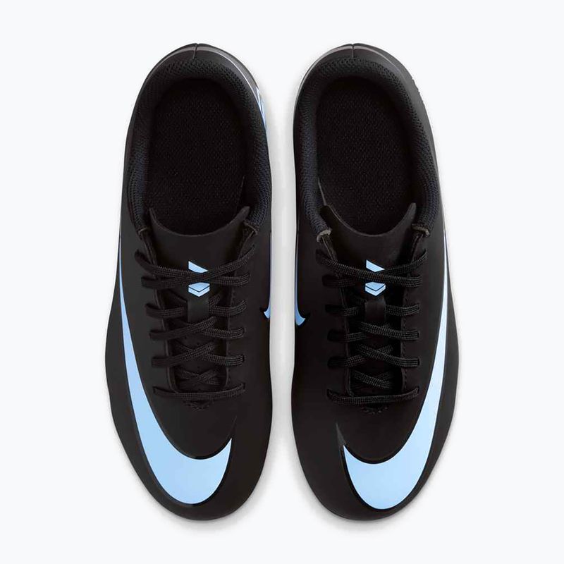 Vaikiški futbolo bateliai Nike Mercurial Vapor 16 Club FG/MG black/ice blue 13