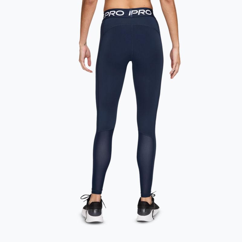 Moteriškos tamprės Nike Pro 365 Tight midnight navy/white 2