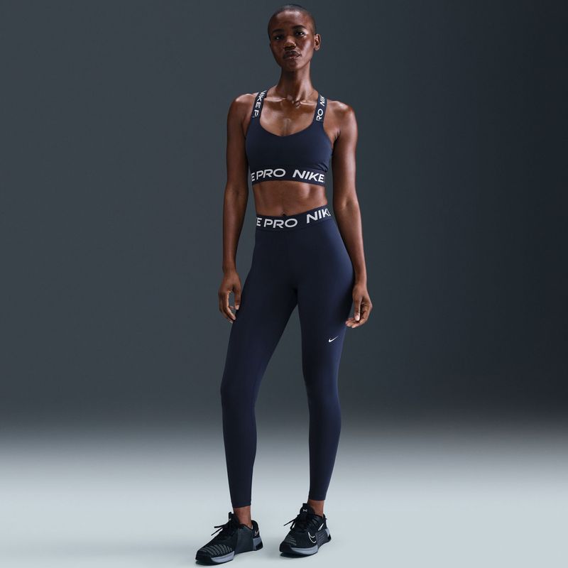 Moteriškos tamprės Nike Pro 365 Tight midnight navy/white 4