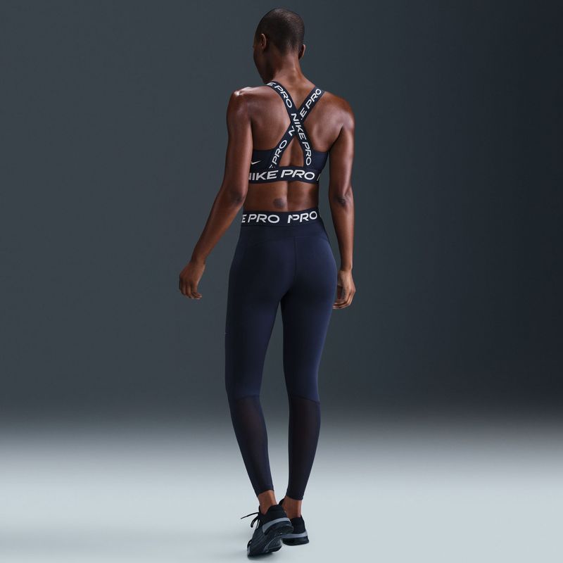 Moteriškos tamprės Nike Pro 365 Tight midnight navy/white 5