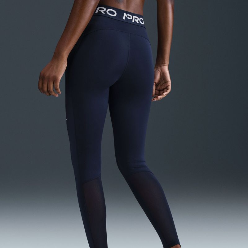 Moteriškos tamprės Nike Pro 365 Tight midnight navy/white 7