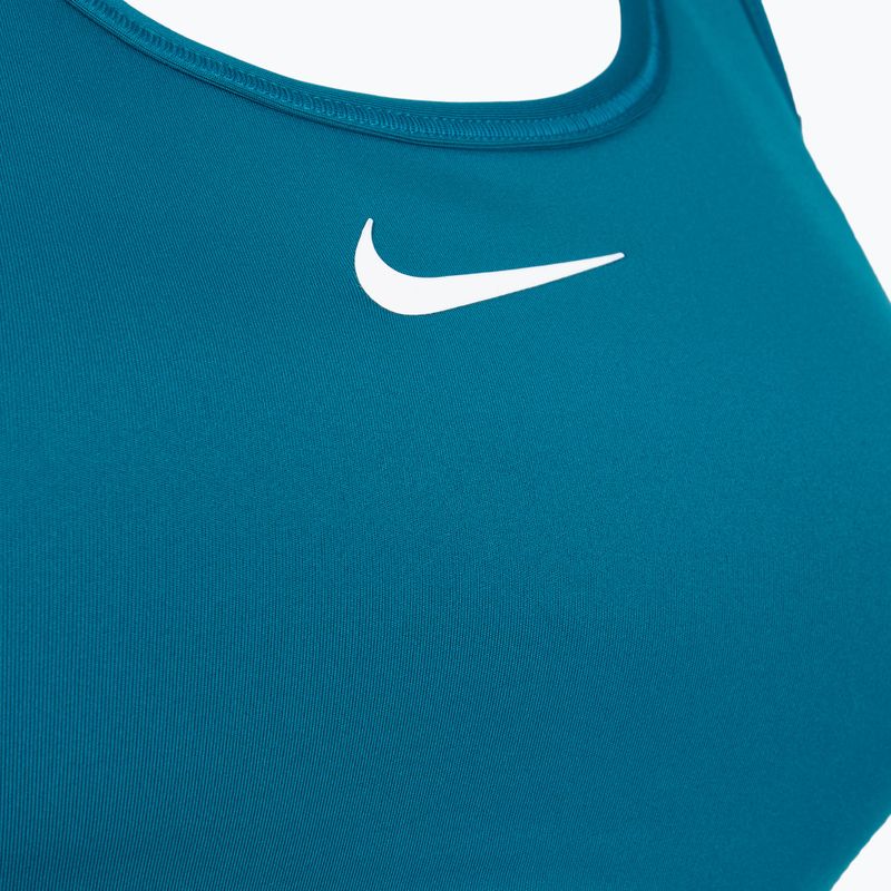 Sportinė liemenėlė Nike Swoosh Medium Support green abyss/white 9