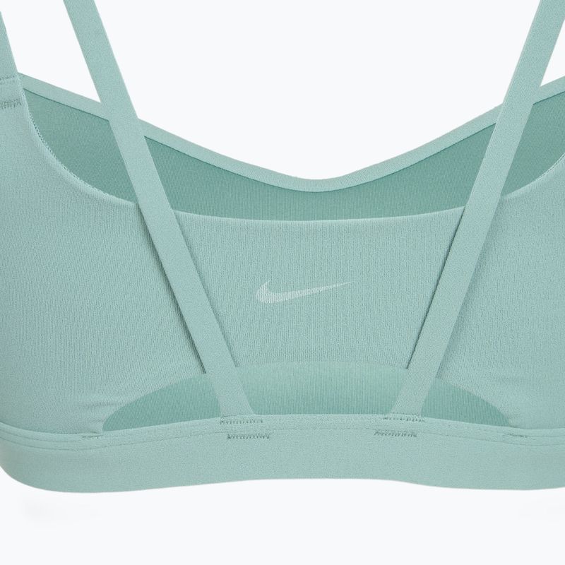 Nike Zenvy Strappy 017 kanono/baltos spalvos treniruočių liemenėlė 8