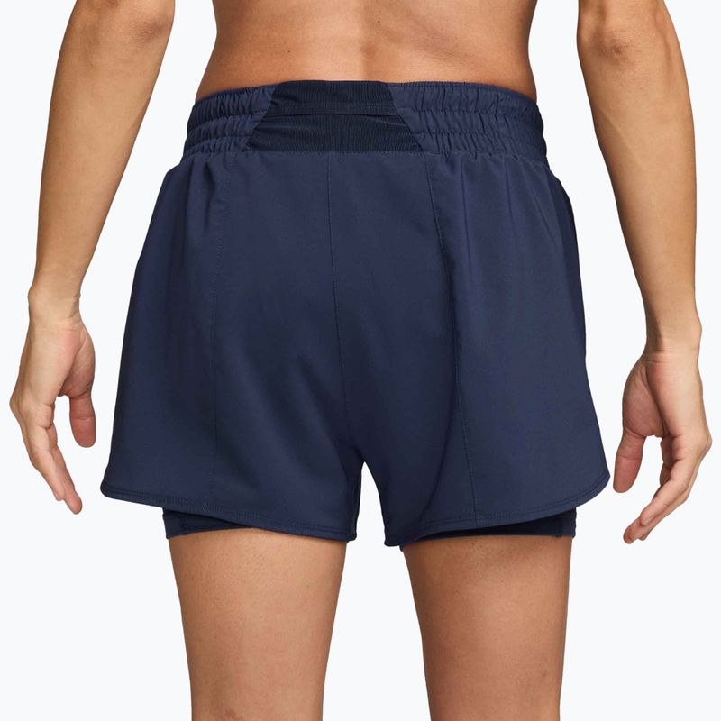 Moteriški šortai Nike One Dri-Fit High-Waisted 3" 2In1 midnight navy 2