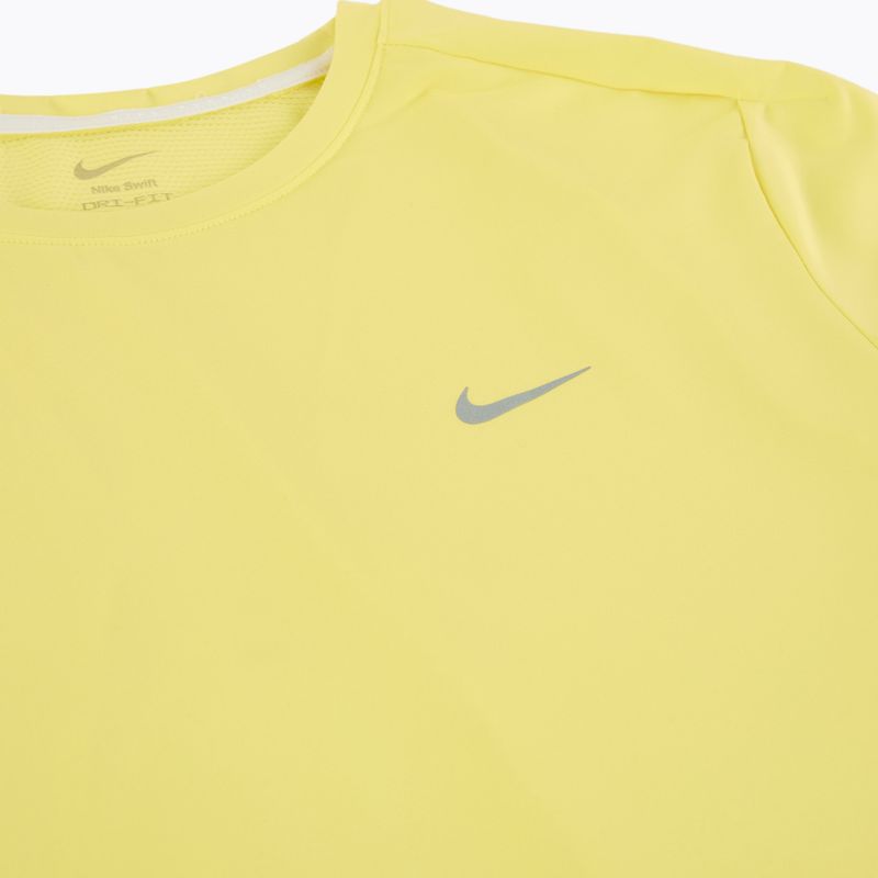 Moteriški bėgimo marškinėliai Nike Swift Dri-Fit light zitron 7