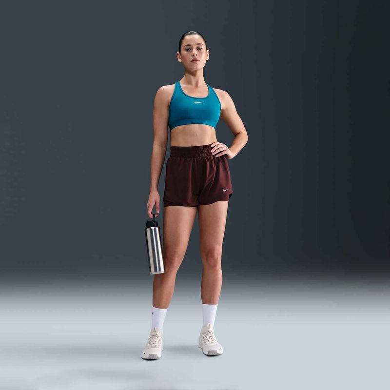 Sportinė liemenėlė Nike Swoosh Medium Support green abyss/white 2