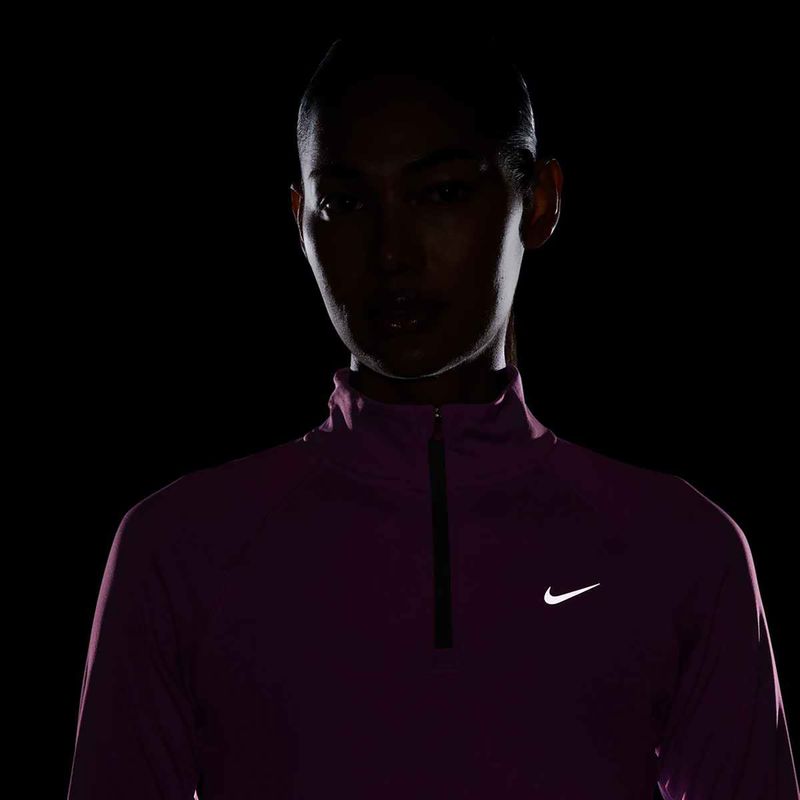 Moteriškas bėgimo džemperis Nike Tempo Dri-Fit 1 / 4 Zip playful pink 4