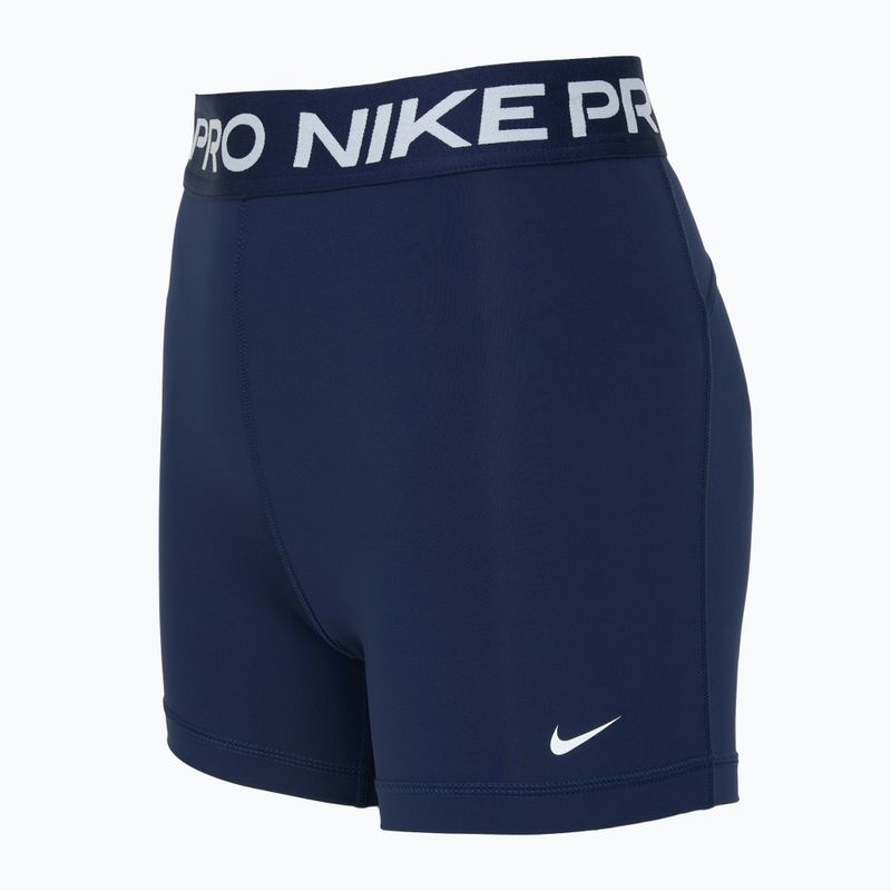 Moteriški treniruočių šortai Nike Pro 365 5" midnight navy/white 7