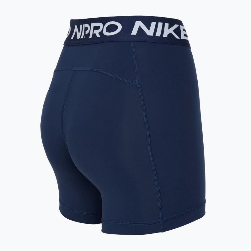 Moteriški treniruočių šortai Nike Pro 365 5" midnight navy/white 8