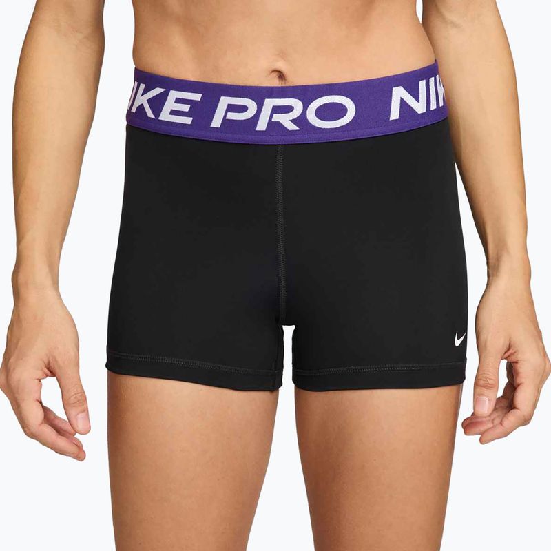 Moteriški šortai Nike Pro 365 3" black/court purple/white