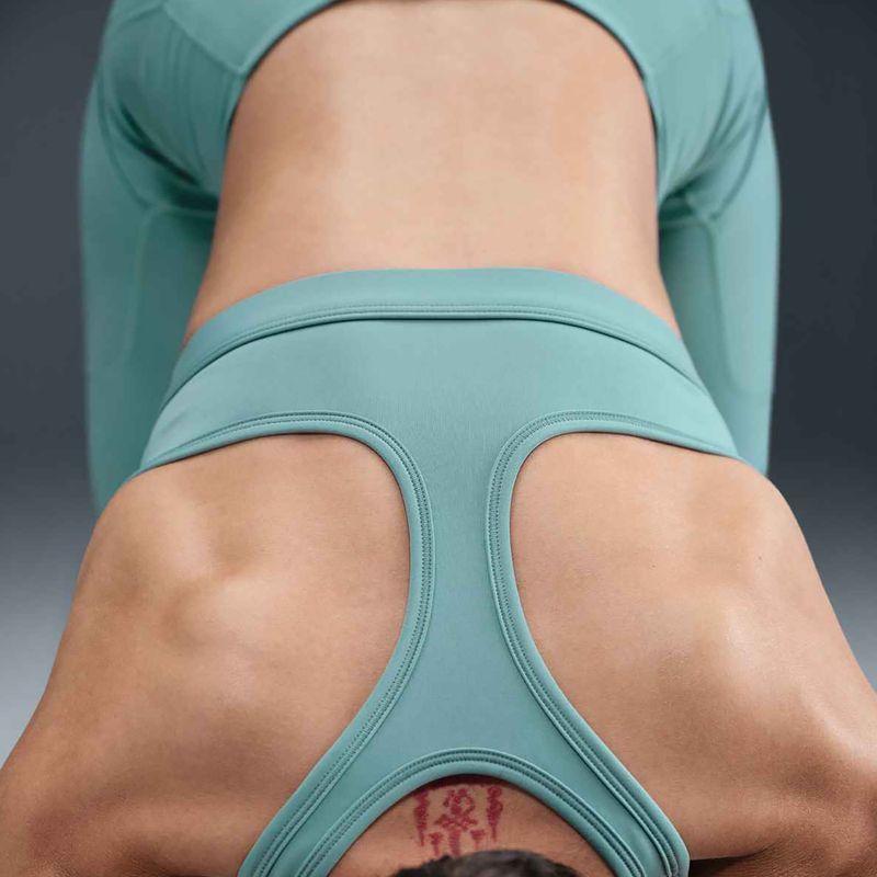 Nike Swoosh Light Support treniruočių liemenėlė cannon/white 11