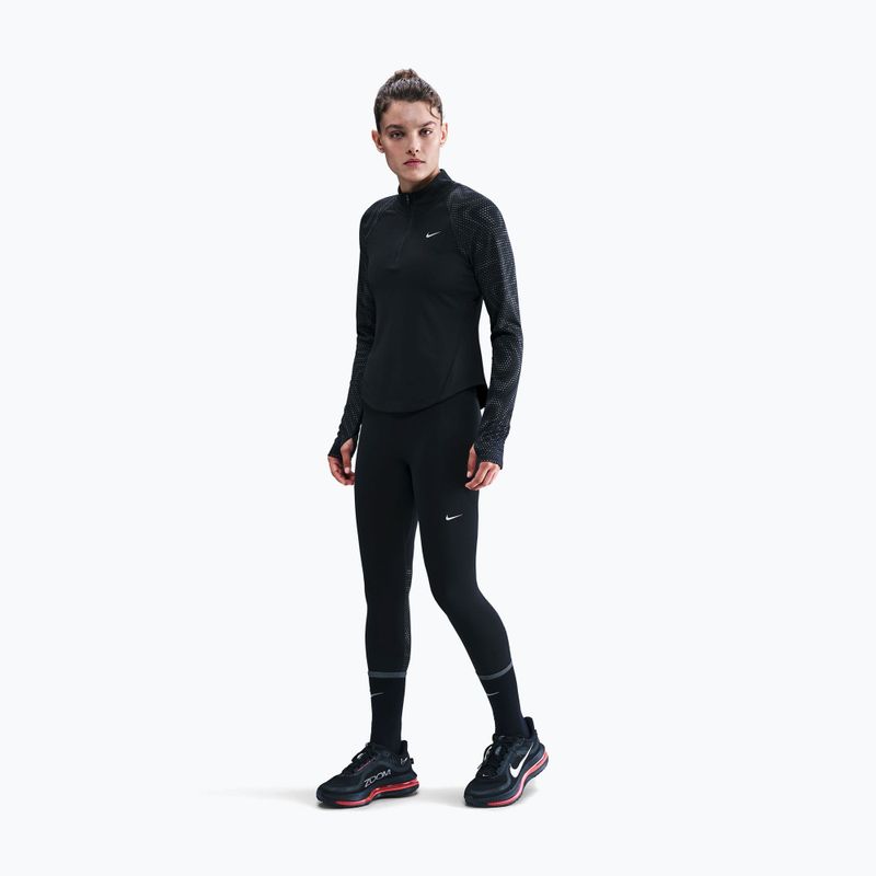 Moteriškos bėgimo tamprės Nike Tempo Flash High-Waisted 7/8 black 2